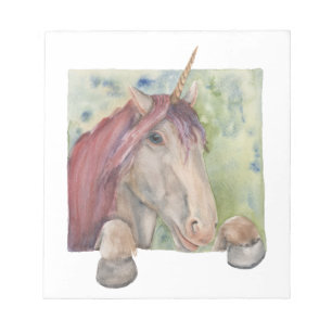 Einhorn Notizblock