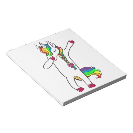 Einhorn Notizblock (angewinkelt)