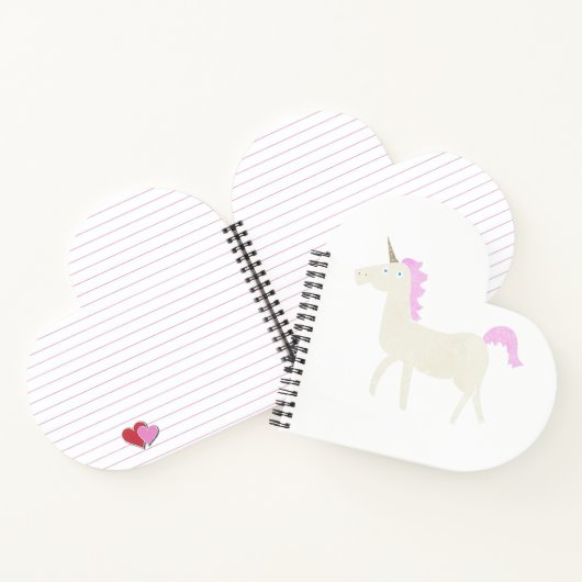 Einhorn Notizblock (Innenseite)