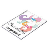 Einhorn Notizblock (Linke Seite)