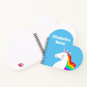 Einhorn Notizblock (Innenseite)