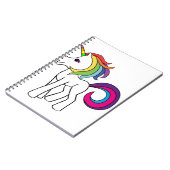 Einhorn Notizblock (Linke Seite)