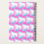 Einhorn Notizblock (Rückseite)