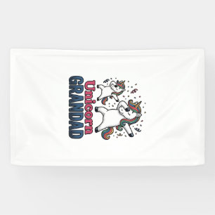 Einhorn-Opa Vintage-Stich-Shirt-Design_1 Banner