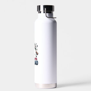 Einhorn-Opa Vintage-Stickerei-Shirt-Design_1 Trinkflasche