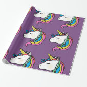 Einhorn-Packpapier Geschenkpapier (Ungerollt)