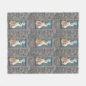 Einhorn, Palast Holyrood Fleecedecke (Vorderseite (Horizontal))