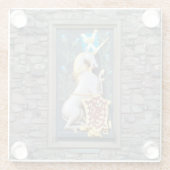 Einhorn, Palast Holyrood Glasuntersetzer (Rückseite)