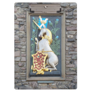 Einhorn, Palast Holyrood Klemmbrett