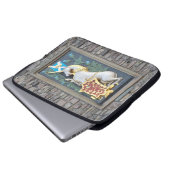 Einhorn, Palast Holyrood Laptopschutzhülle (Vorne Knopf)