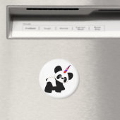 Einhorn Panda. Pandacorn Magnet (In Situ (Geschirrspüler))