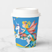 Einhorn Pappbecher (Vorderseite)