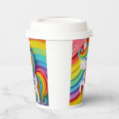 Einhorn Pappbecher (Links)