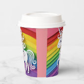 Einhorn Pappbecher (Links)