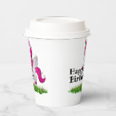 Einhorn Pappbecher (Links)