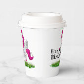 Einhorn Pappbecher (Rechts)