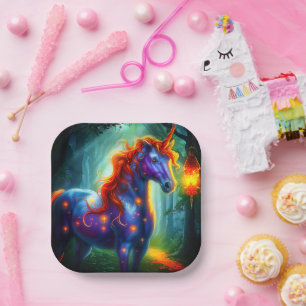 Einhorn Pappteller