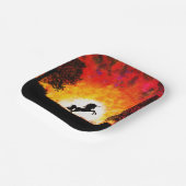 Einhorn Pappteller (Gewinkelt)