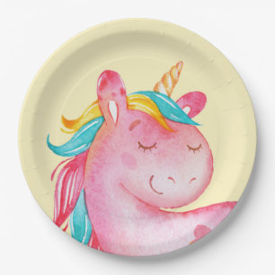 Einhorn Pappteller