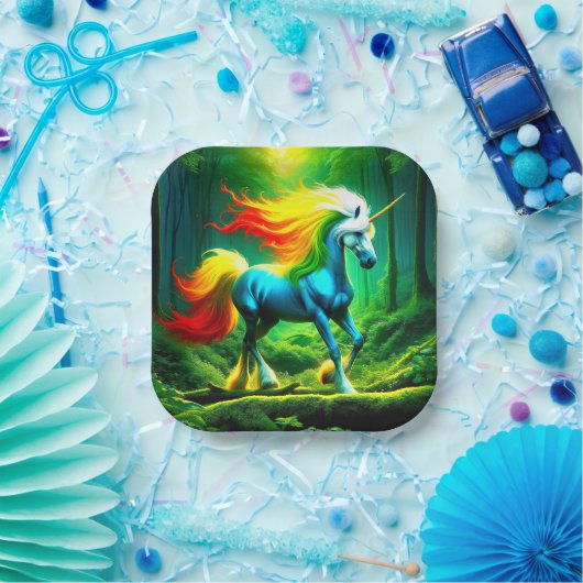 Einhorn Pappteller (Party)