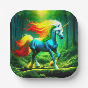 Einhorn Pappteller