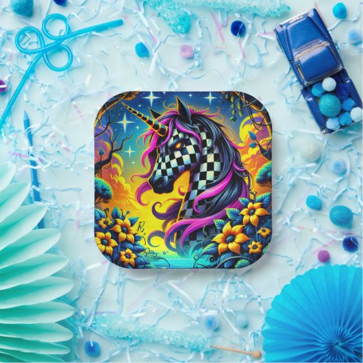 Einhorn Pappteller (Party)
