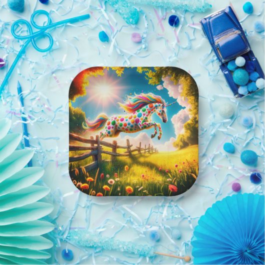 Einhorn Pappteller (Party)