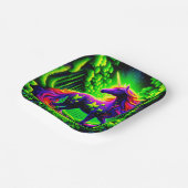 Einhorn Pappteller (Gewinkelt)