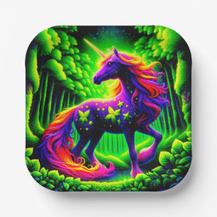 Einhorn Pappteller