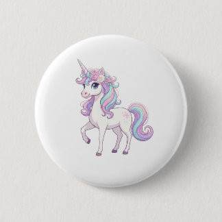 Einhorn-Party-Button Button