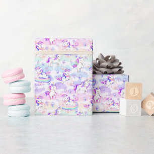 Einhorn-Party Geschenkpapier