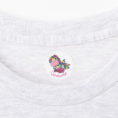 Einhorn-Party-Lila-Etiketten Etiketten (Befestigt)