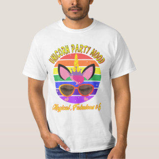 Einhorn Party Mood Magical T-Shirt