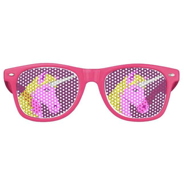 Einhorn Partybrille (Vorderseite)