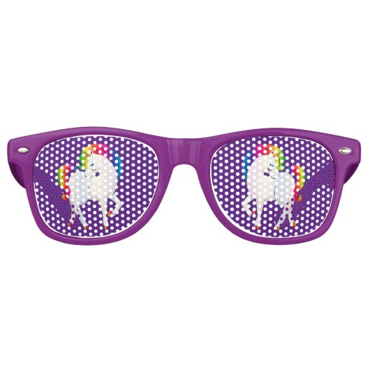 Einhorn Partybrille (Vorderseite)