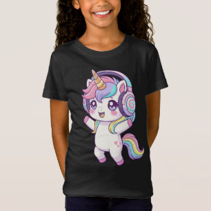 Einhorn Pastell Tanzend T-Shirt