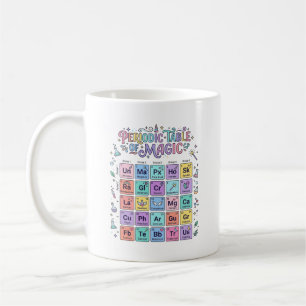 Einhorn Periodensystem der Magie Trendiges Süßes G Kaffeetasse