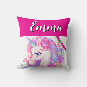 Einhorn & personalisiere deinen Namen  Kissen