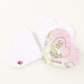 Einhorn Personalisiert Notizblock (Innenseite)