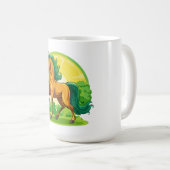 Einhorn Pferd Kaffeetasse (VorderseiteRechts)