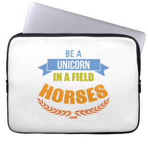 Einhorn Pferd mythische Kreaturen Pony Einhorn Laptopschutzhülle
