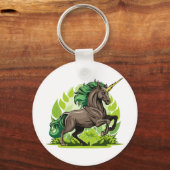Einhorn Pferd Schlüsselanhänger (Vorderseite)