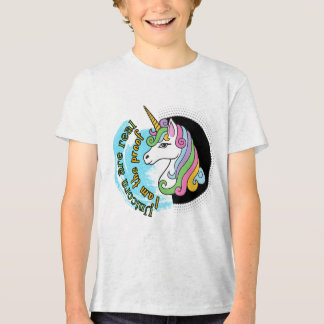 Einhorn-Pferdedesign Tri-Blend Shirt