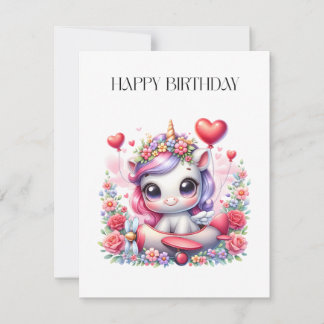 Einhorn-Pilot Geburtstag Einladung