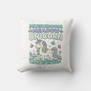 Einhorn Pilz Wiese Einhorn Trendy T-Shirt Des Kissen