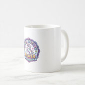 Einhorn Pixel Einhorn Power POD Fertige Apparel Gr Kaffeetasse (VorderseiteRechts)
