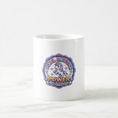 Einhorn Pixel Einhorn Power POD Fertige Apparel Gr Kaffeetasse (Mittel)