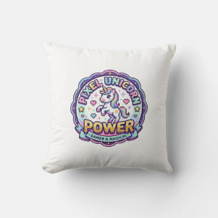Einhorn Pixel Einhorn Power POD Fertige Apparel Gr Kissen
