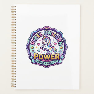 Einhorn Pixel Einhorn Power POD Fertige Apparel Gr Planer
