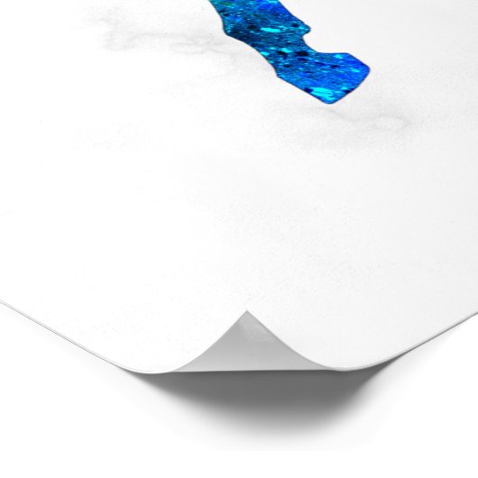 Einhorn - Plakat (Ecke)